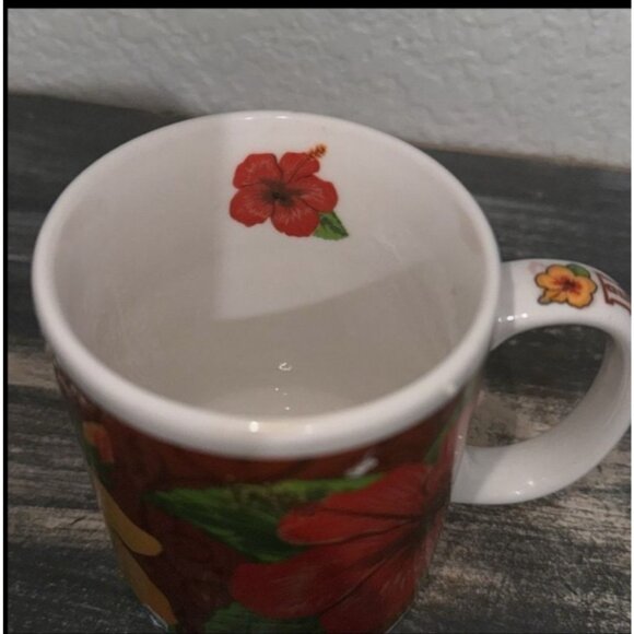 Set Of 7 Travel Destination Souvenir Mugs  Hawaii Orlando Key West  Ceramic Colo - Picture 13 of 16